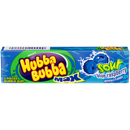 (S1-06) US - Hubba Bubba - Sour Blue Raspberry x 18 units
