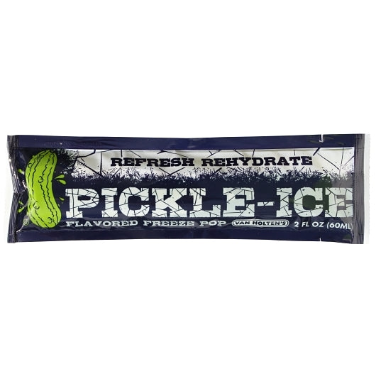 (S5-03)  US - Van Holten - Freeze Pop Pickle Ice Flavored 2oz x 24 units (Buyer is responsible if Pickle Juice may leak during shipping)