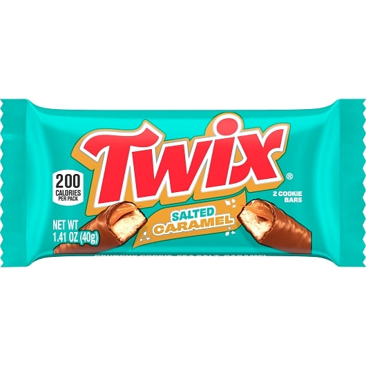 (S2-03) US - Twix Salted Caramel Standard Size 1.41oz (40g) x 20 Units
