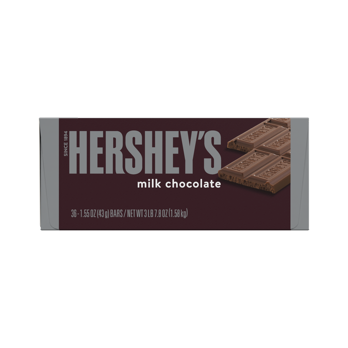(S2-02) US - Hershey Milk Chocolate Standard Size x  36 Units [43g]