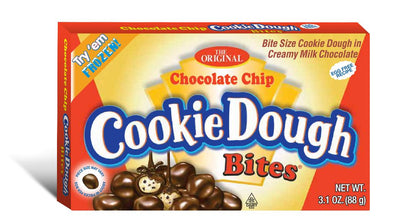 1 Unit - Single - Theater Box Cookie Dough Bites Choc Chip 3.1 oz - SugarMarket.ca