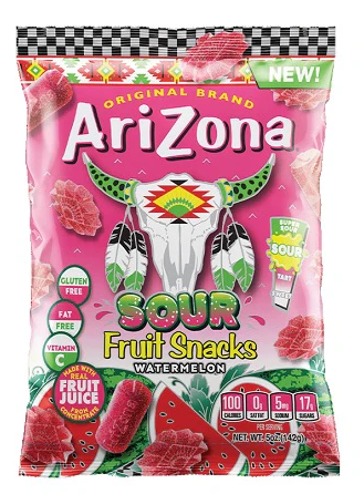 1 Unit x Arizona - Fruit Snacks - Sour Watermelon 5oz (142g) - SugarMarket.ca