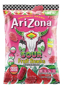 1 Unit x Arizona - Fruit Snacks - Sour Watermelon 5oz (142g) - SugarMarket.ca