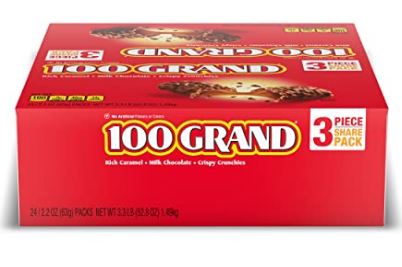 (S2-01) Us - Nestle 100 Grand King Size (3 Pk) - 2.2oz (63g) x 24 Units