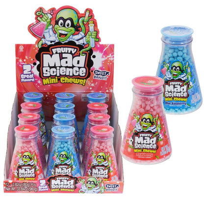 (S1-02) Box - CHINA - Kidsmania Mad Science Mini Chews 2.82 oz (80g) x 12 units