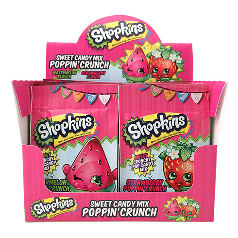 Shopkins Poppin Crunch Candy x 18 units