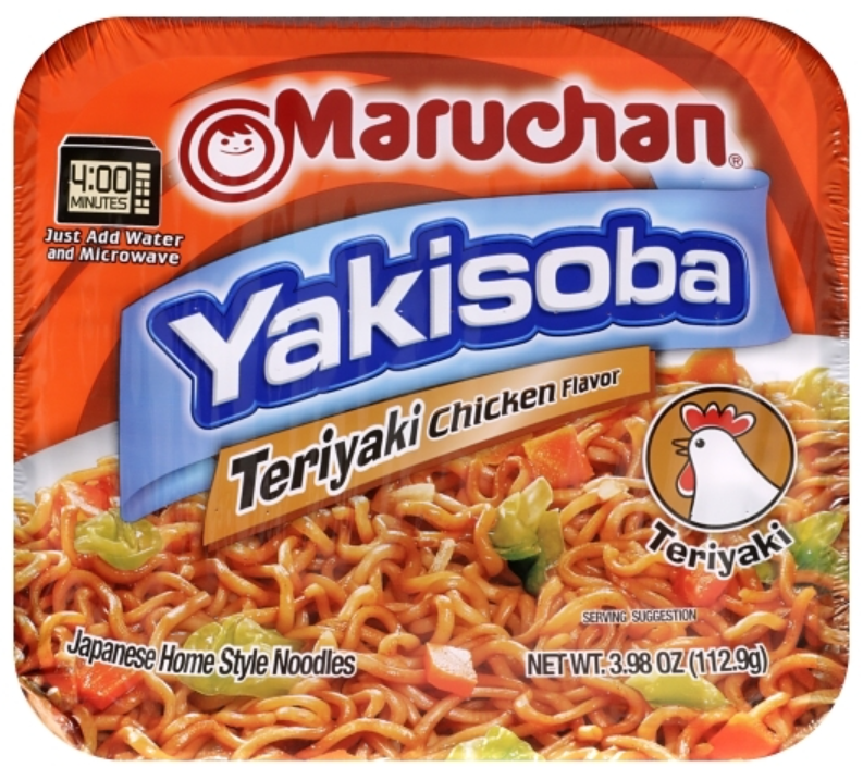 2 Units - Bundle - Noodle - Maruchan - Yakisoba - Teriyaki Chicken 3.98oz (112.9g) - SugarMarket.ca