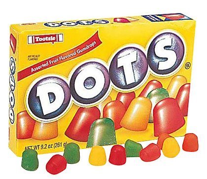 3 units - Bundle - Theater Box - Dots Tropical 6.5oz(184g) - SugarMarket.ca