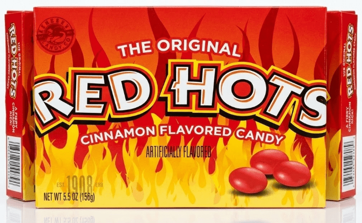 3 Units - Bundle - Theater Box Ferrara Pan Red Hots 5 oz - SugarMarket.ca