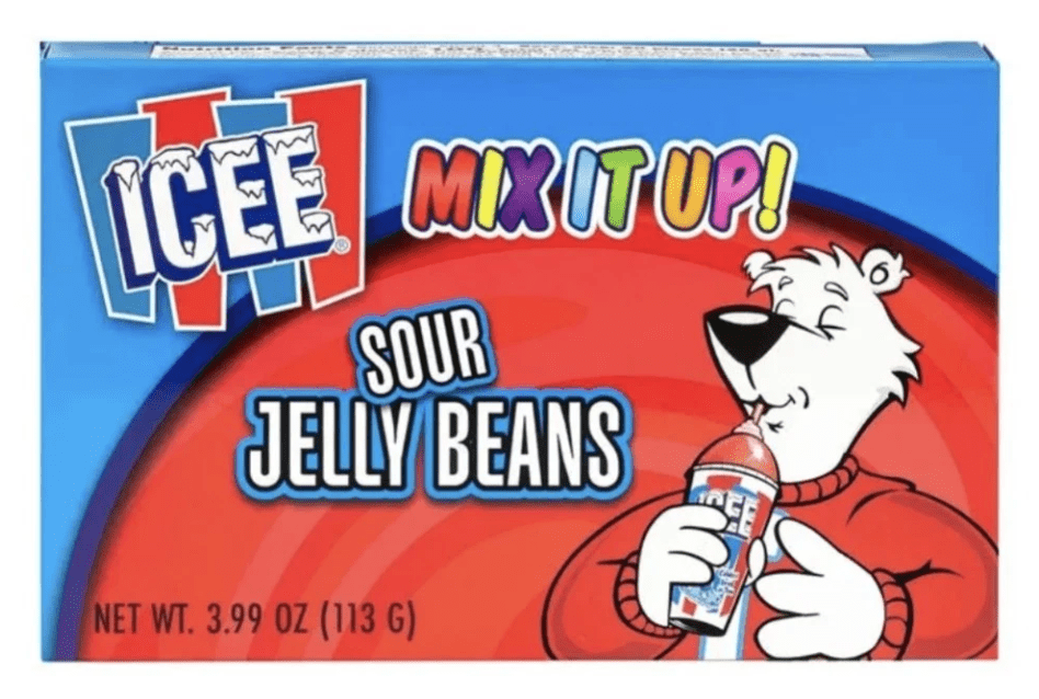 3 Units - Bundle - Theater Box - koko Icee - Jelly Beans - Sour 4oz (113g) - SugarMarket.ca