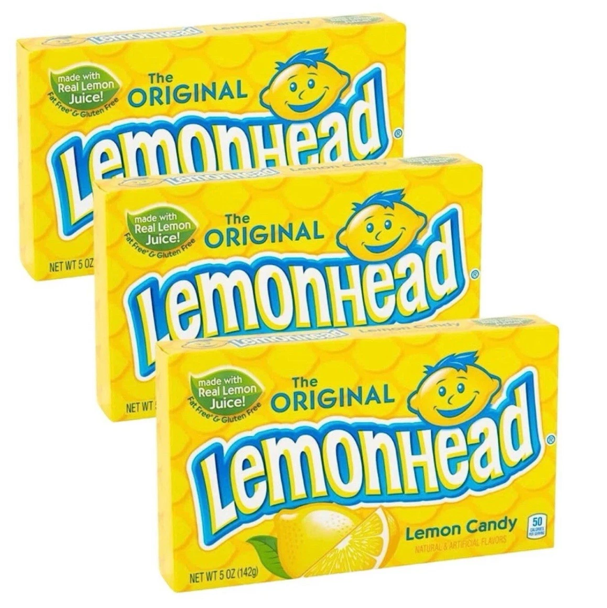 3 Units - Bundle - Theater Box Lemonhead 5 oz - SugarMarket.ca