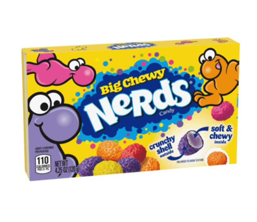 3 units - Bundle - Theater Box Nerds Big Chewy 4.25 oz - SugarMarket.ca