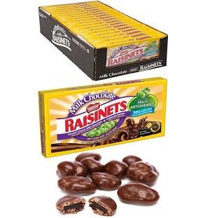 3 units - Bundle - Theater Box - Nestle Raisinets 3.1oz - SugarMarket.ca