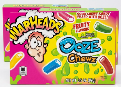 3 units - Bundle - Theater Box Warheads Ooze Chewz 3.5oz - SugarMarket.ca