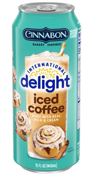 3 Units x Bundle - INTERNATIONAL DELIGHT ICED COFFEE - CINNABON 15OZ (443ML) - SugarMarket.ca