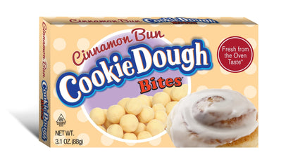 3 Units x Bundle - Theater Box Cookie Dough Cinnamon Bun Bites 3.1 oz - SugarMarket.ca