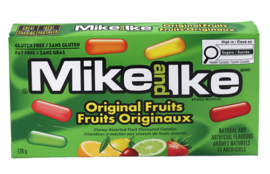 3 units x Bundle - Theater Box Mike & Ike Original 4.25oz (120g) - SugarMarket.ca