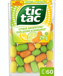 3 Units x Bundle - Tic Tac Citrus Adventure Mints 29g - SugarMarket.ca