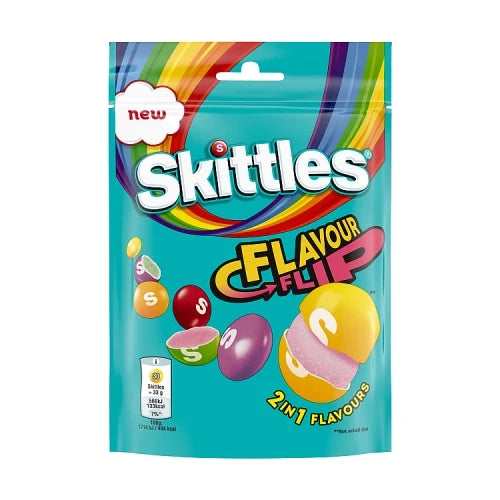 (S6-05) UK - Skittles - Flavour Flip 136g x 15 Units