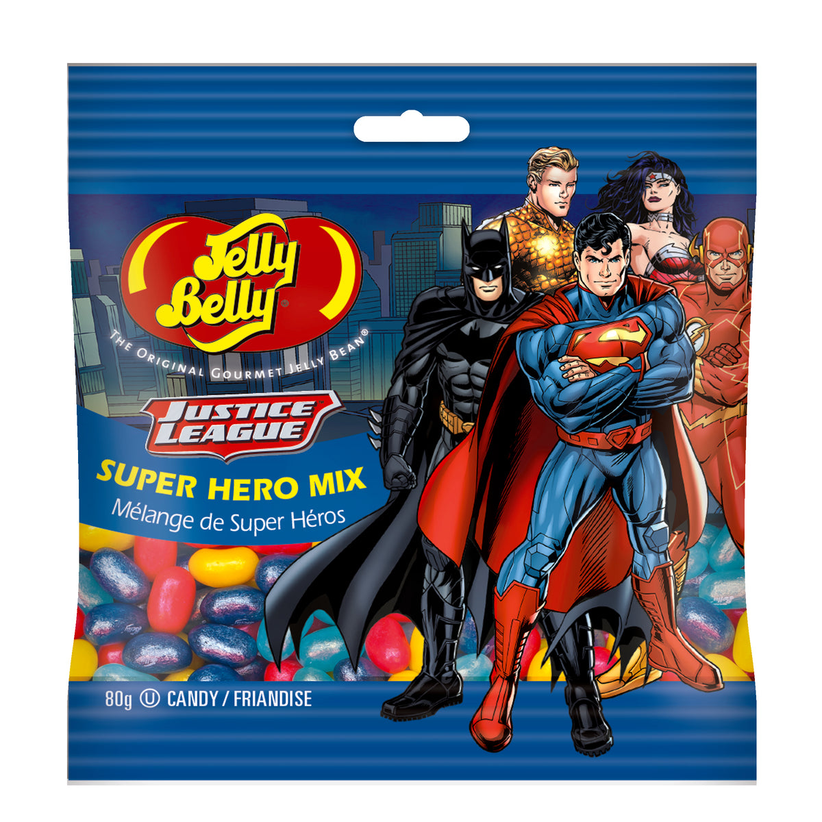 Cdn Jelly Belly Super herores 80g x 12 units
