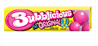 (S1-06) Bubblicious Bubble Gum - Original (5pc) x 18 Units