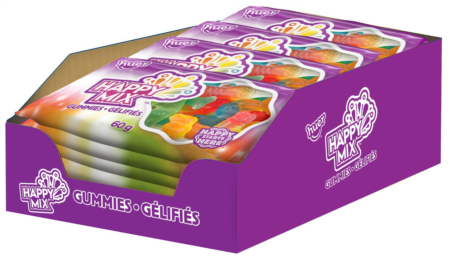 Bundle x Huer Gummies - HAPPY Mix 60g x 6 units