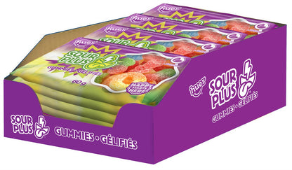 Bundle x Huer Gummies - SOUR PLUS Mix 60g x 6 units