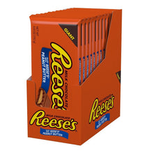 (S2-07) Box - US - Reese Peanut Butter Cup Giant Bar 7.37 oz x 12