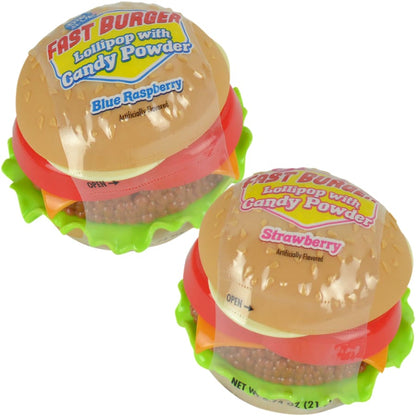 (S1-07)  CHINA - Novelty - KoKo Dip-N-Lik Fast Burger .74 oz x 12 units