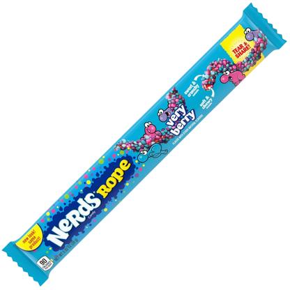8 Units x Bundle - Nerds Rope Very Berry 26g - SugarMarket.ca