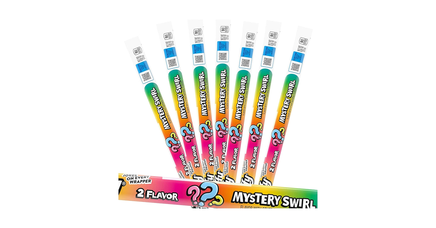 (S1-02) Box - MEXICO - Wonka Laffy Taffy Rope - Mystery Swirl x 24 units
