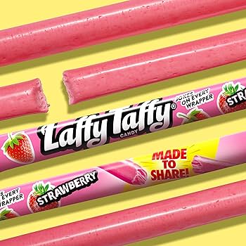 (S1-02) Box - MEXICO - Wonka Laffy Taffy Rope - Strawberry x 24 units