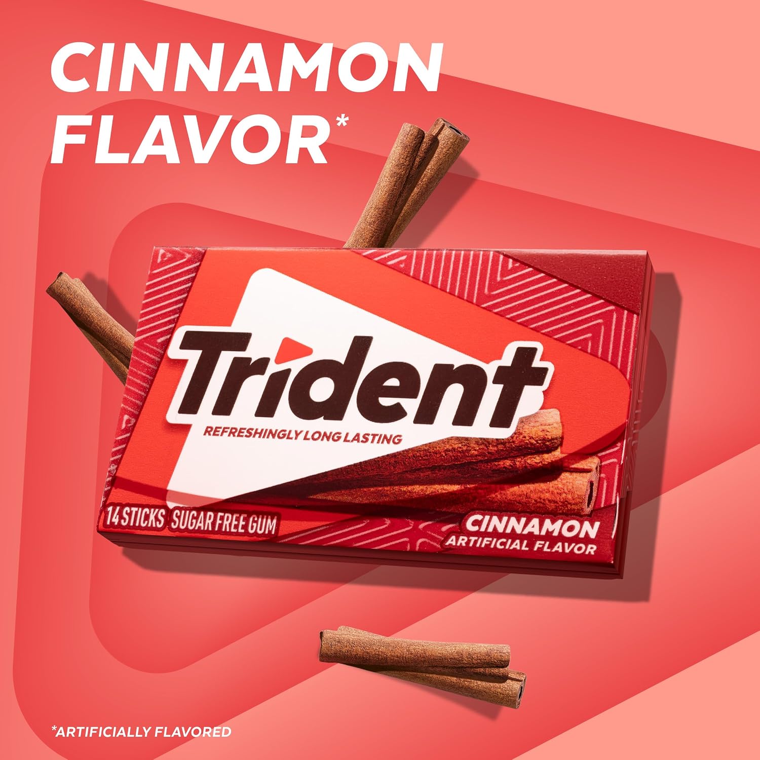 (S1-06) US - Gum - Trident Value Pack Cinnamon 12 units