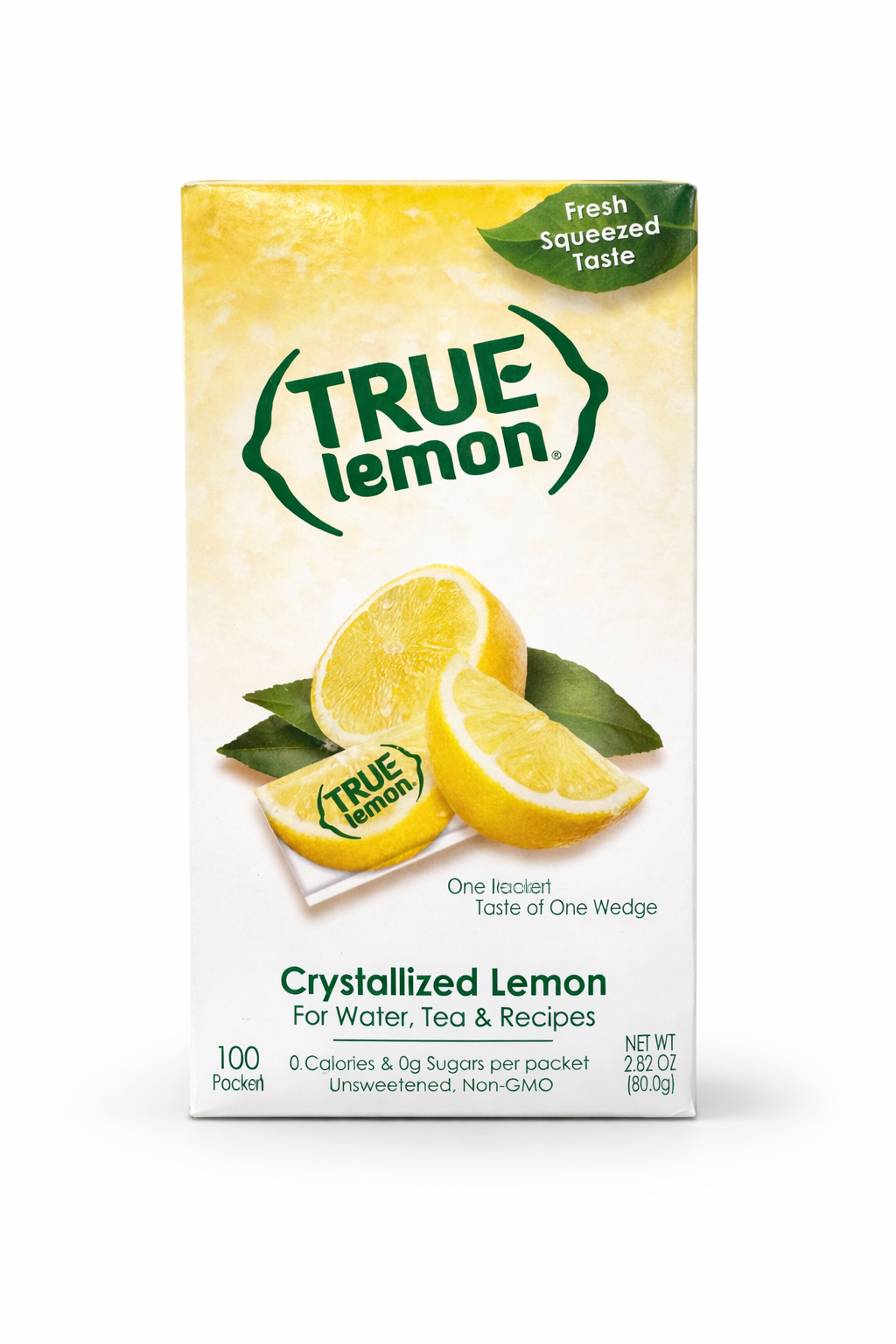 (S5-01) US - Drink Mix - True Lemon - Crystallized Lemon (100 Pack) x 1 Box