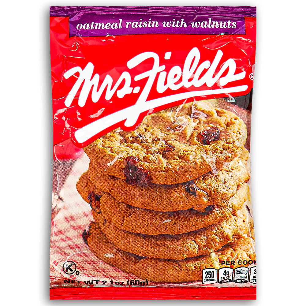 (S2-08) Bundle - Canada - Mrs. Fields Serve - Oatmeal Raisin Nut 60g x 04 units