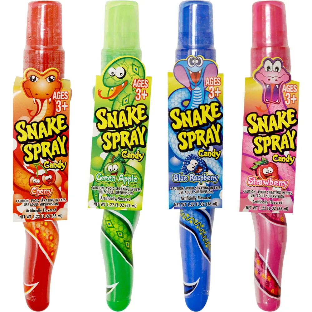 Bundle - 8 Units - KoKo Snake Spray Assorted Flavors 1.22oz