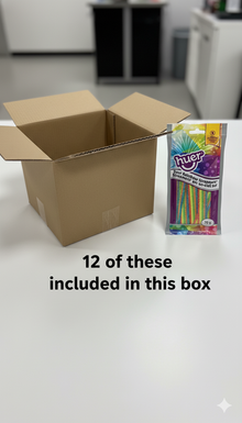 (S3-04) Box - Huer - PEG 70g Bag - Rainbow Streamers - Sour x 12 units