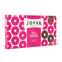 01 Unit x Single - Joyva Original Jell Rings 9oz (255g) , Sweet Jell Center with Smooth Dark Chocolate Coating.