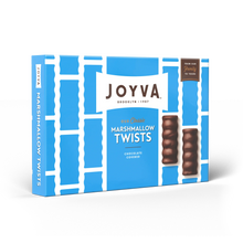 01 Unit x Single - Joyva Classic Marshmallow Twists  9oz (255g) Box , Fluffy Marshmallow Center with Smooth Dark Chocolate Coating