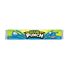 (S1-06) US - Sour Punch Straws - Blue Raspberry standard size x 2oz (57g) x 24 units