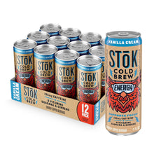 (S5-03) Box - US - BEVERAGE - Stok - Vanilla Creme 11 fl oz (325 ml) x 12 Cans (Buyer is responsible if drinks may leak during shipping and weather) - SugarMarket.ca