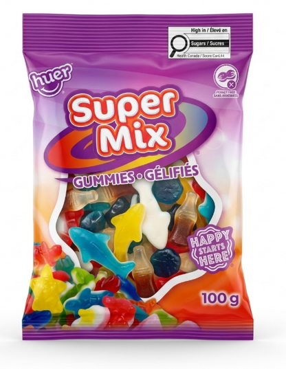 Bundle - 2 Pack x Huer Super Gummi Mix 100g and Huer Cholula Chamoy 100g