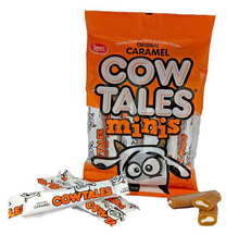 Variety Pack - 1 Unit x Cow Tales - Original Caramel 4oz (113g) and 1 Unit x Cow Tales - Strawberry Smoothie 4oz (113g)