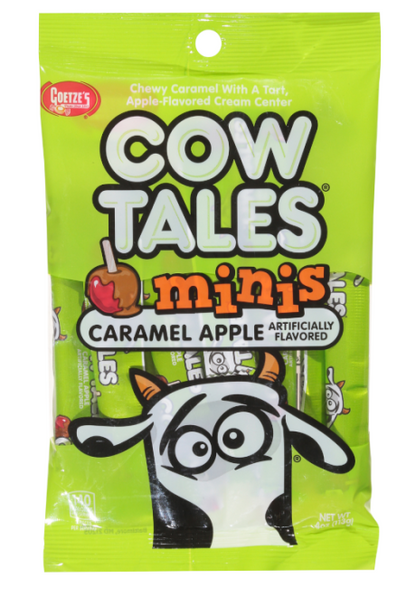 Variety Pack - 1 Unit x Cow Tales - Honey Bun 4oz (113g) and 1 Unit x Cow Tales - Caramel Apple 4oz (113g)