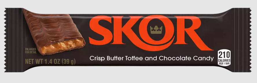 (S2-01) Skor Standard Size Bar 1.4oz (39g) x 18 Units