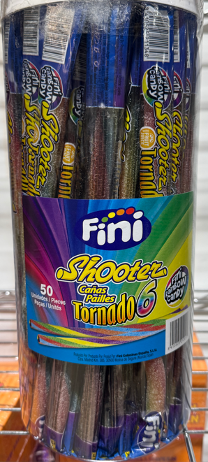 (S6-14) Tub - Fini - Tornado Straws x 50 Units