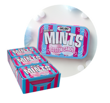 (S2-04) Box - Canada - Big Sky - Sugar Free Mints - Cotton Candy (50g)  x 6 units