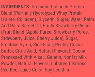 (S4-01) Built - Puffs Protein Bar - Strawberries N' Cream 1.41oz (40g) x 12 Units