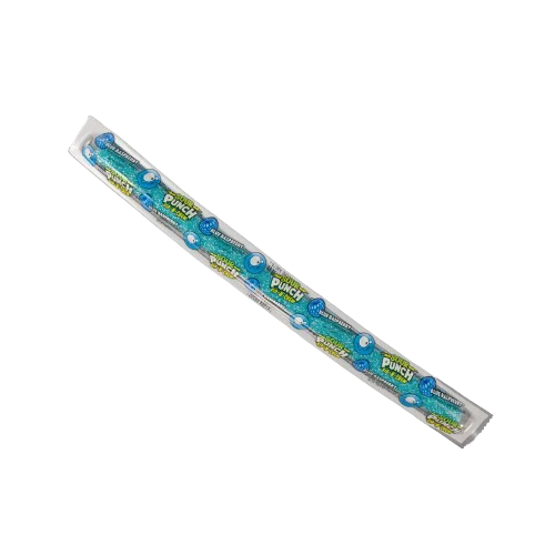 Bundle - Sour Punch Sip N Chew Straws - Blue Raspberry 0.9oz (26g) x 10 Units