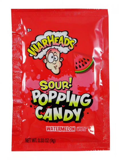 (S1-03) Box - CHINA - Warheads - Pop Candy Pouch - SOUR Watermelon 0.33oz (9g) x 20 units